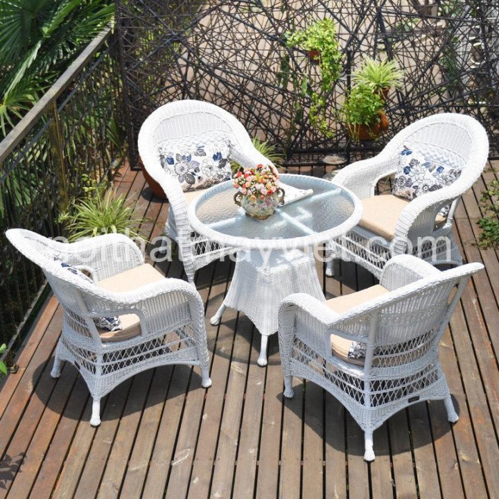 Bàn Ghế Mây Tre Cafe BGCF23